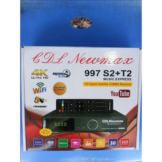CDL Newmax HD Satellite Combo Receiver