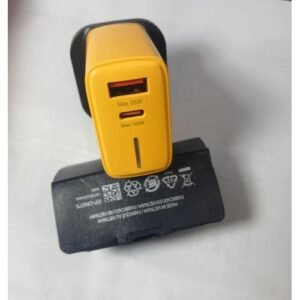Share this product    Fast Charger Head 120W with multi usb And Type C ports -yellow
