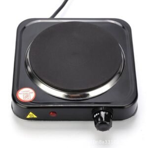 Single Burner Electric Hot Plate - Black