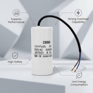 Share this product    Running Motor Capacitor - 10 uf - 450 V.A.C